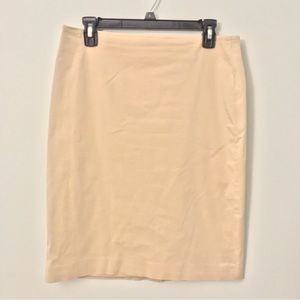 Ann Taylor Pencil Skirt. Light Khaki Color Size 12. VGUC